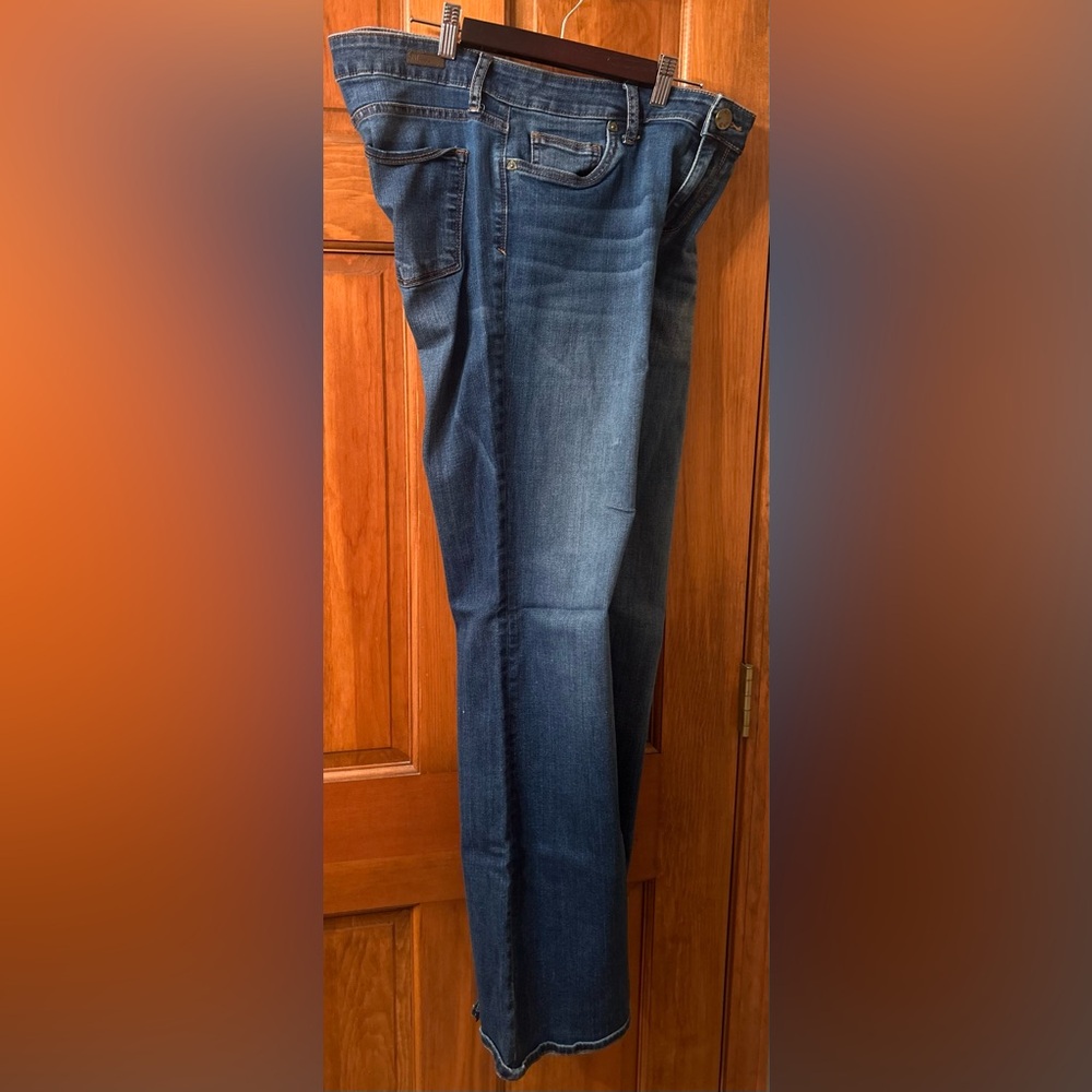 Kut from the Kloth Dark Wash Straight Jeans